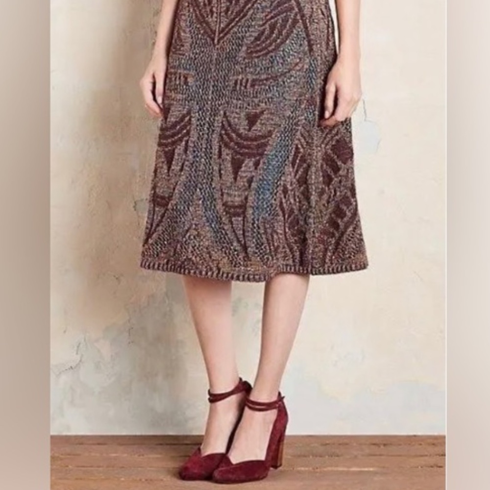 Anthropologie Cecilia Prado Lumi Sweater Midi Skirt M